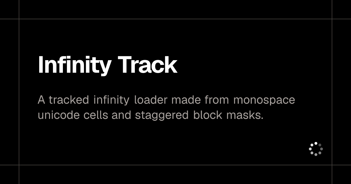 infinity-track