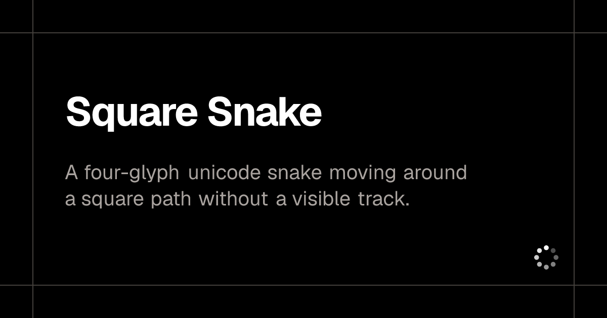 square-snake