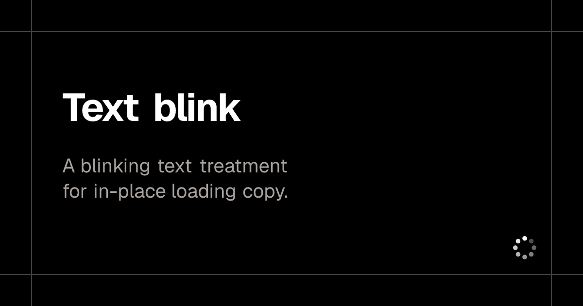 text-blink